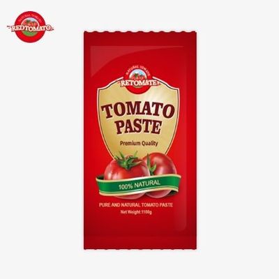 OEM Tas Kecap Tomat Kecil 30g Rasa Manis Dan Masam Rasa alami murni Standar ISO HACCP BRC FDA