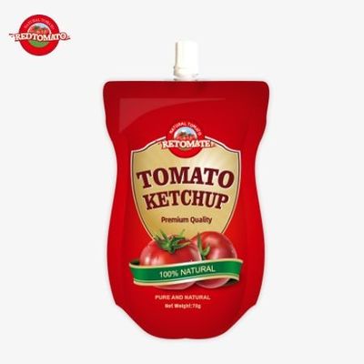 70g Sachet Harga Pabrik Ketchup Rasa alami murni Nyaman Dan Standar Internasional