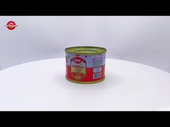 70g Pasta Tomat Kaleng Brix28-30% Menyediakan Merek Dan Desain Kemasan